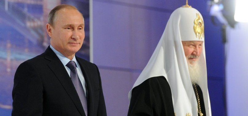 UKRAINE PUTS MOSCOW PATRIARCH KIRILL ON WANTED LIST