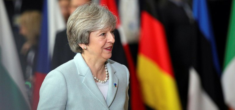 UK PM MAY DESCRIBES RUSSIA AS HOSTILE STATE AT EU SUMMIT