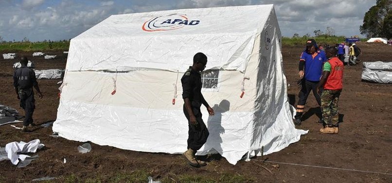 TURKISH BODY BUILDS TENT CITY IN CYCLONE-HIT MOZAMBIQUE