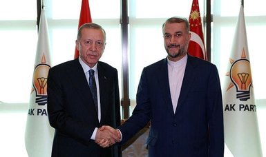 Turkish leader Erdoğan receives Iran FM Amir-Abdollahian for talks