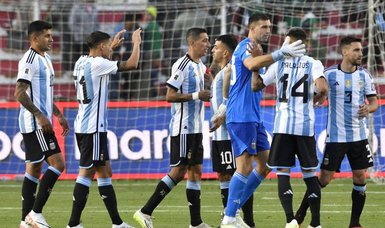 Argentina win without Messi, Brazil leave it late