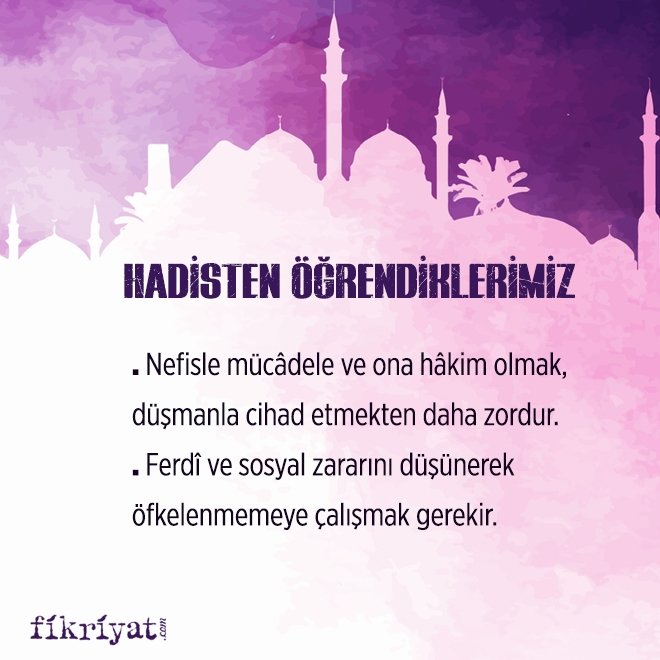 HADİSTEN ÖĞRENDİKLERİMİZ