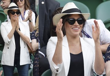 Meghan Markle, tenis maçında!