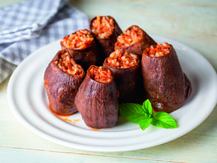 Kuru Patlıcan Dolması