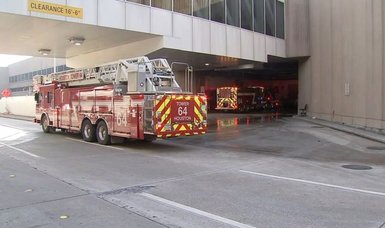 Fire in Houston airport locker room delays morning flights