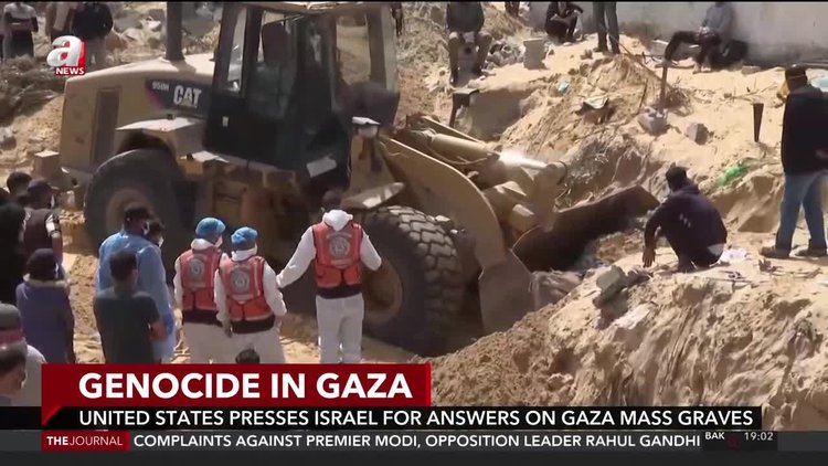 Global pressure mounts on Israel over mass graves