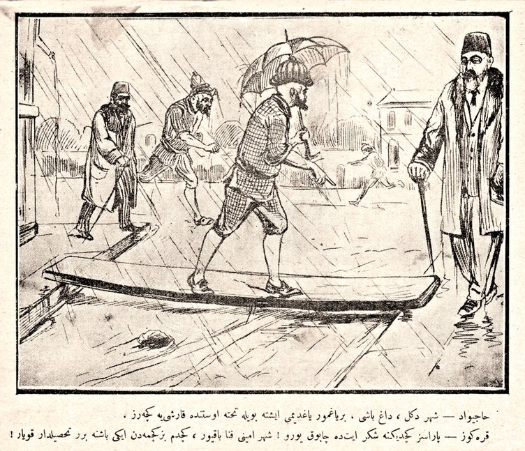 100 yıllık karikatürlerle: