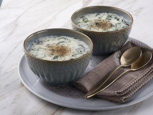 Sütlü Ispanak Çorbası