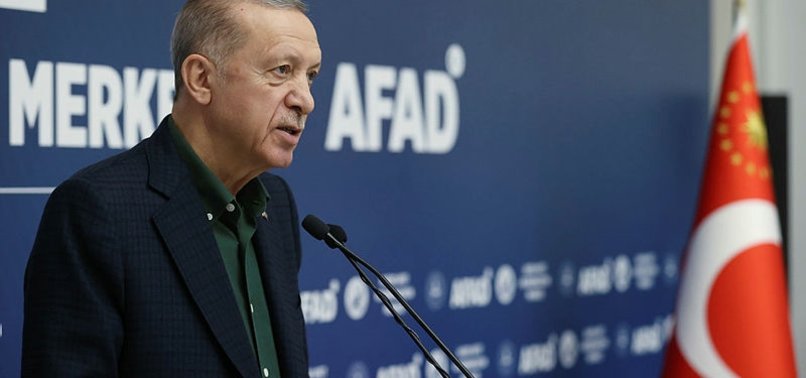 THOSE RESPONSIBLE FOR QUAKE DEATHS WILL BE HELD TO ACCOUNT: ERDOĞAN