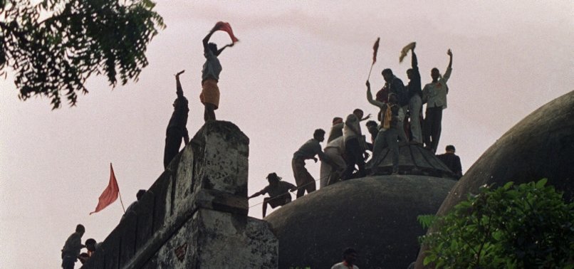 MUSLIM GROUP DENOUNCES OPENING OF HINDU TEMPLE ON SITE OF DEMOLISHED HISTORIC BABRI MOSQUE IN INDIA