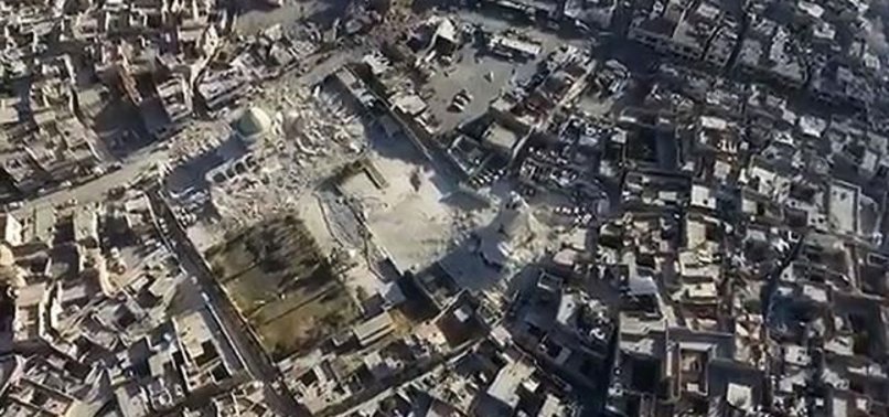 IRAQI FORCES CAPTURE HISTORIC MOSUL MOSQUE DESTROYED BY DAESH
