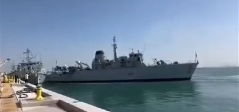 UK ROYAL NAVY’S 2 SHIPS BASED IN BAHRAIN COLLIDE