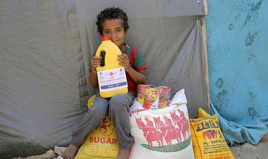 Turkish NGOs provide aid to more than 50,000 families in Yemen