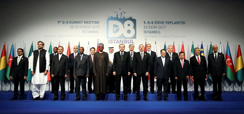 THE NINTH SUMMIT OF D-8 ENDS WITH ISTANBUL DECLARATION