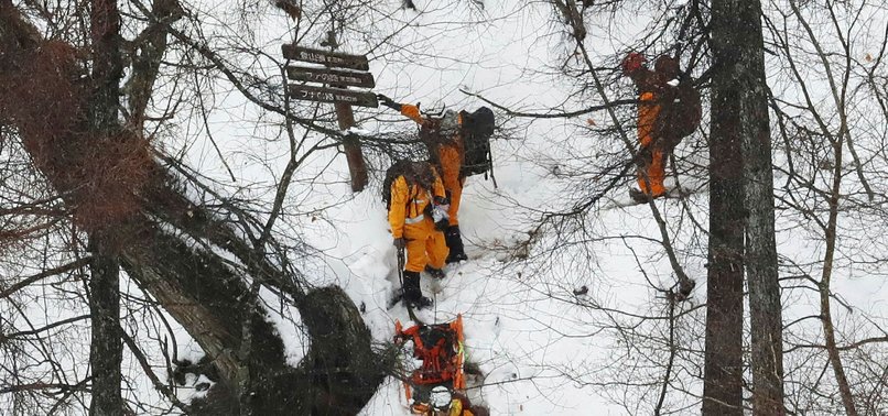 13 HOLIDAY HIKERS RESCUED FROM SNOWY TOKYO MOUNTAIN