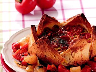 Domatesli Ekmek Tartı