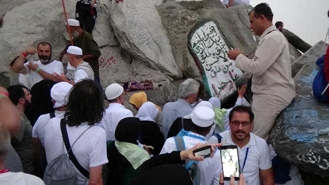 Hacı adaylarının Hira heyecanı