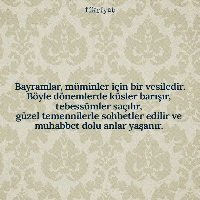 RAMAZAN BAYRAM NAMAZI
