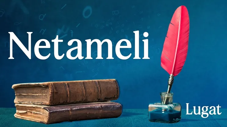 Netameli ne demek?  I Lugat