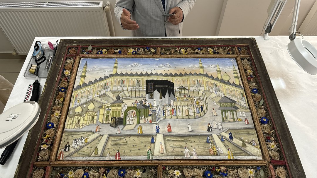 KABE’NİN 200 YILLIK TASVİRİ GÜN YÜZÜNE ÇIKTI