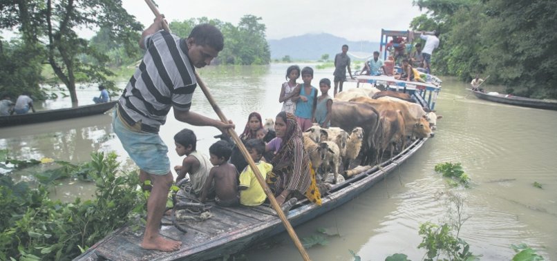 INDIA: DEATH TOLL RISES TO 102 IN ASSAM FLOODS