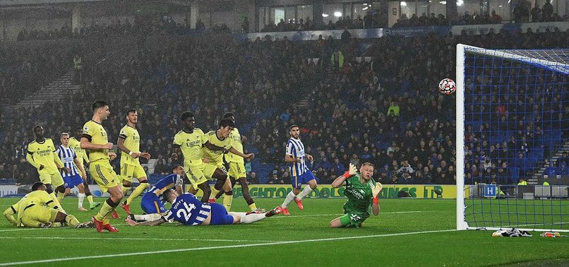 BRIGHTON HELD TO GOALLESS DRAW BY UNIMPRESSIVE ARSENAL