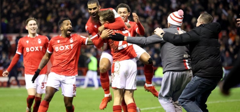 ARSENAL DUMPED OUT OF CUP BY NOTTINGHAM FOREST
