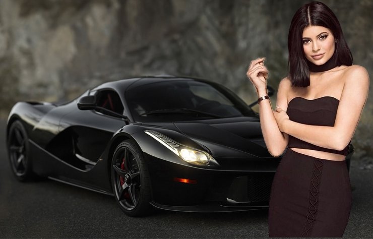 KYLİE JENNER YENİ ARABASIYLA TEKRAR GÜNDEME OTURDU