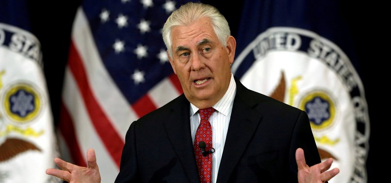 SECRETARY OF STATE SAYS US WANTS TO WORK WITH RUSSIA