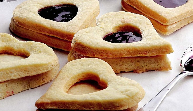 Marmelatlı Bisküvi