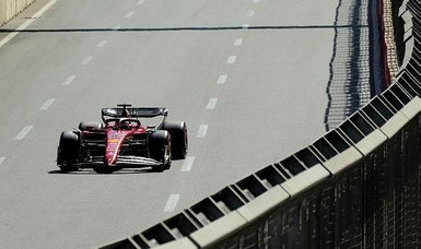 Charles Leclerc takes pole for Azerbaijan Grand Prix