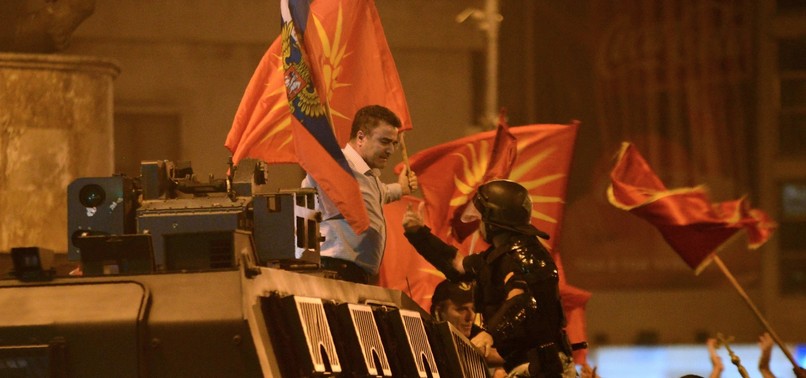 MACEDONIA NAME CHANGE DEAL WITH GREECE LEADS TO VIOLENT PROTESTS