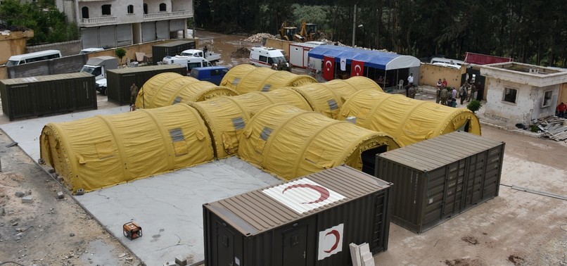 TURKEY CONTINUES TO REBUILD AFRIN, OPENS NEW HOSPITAL