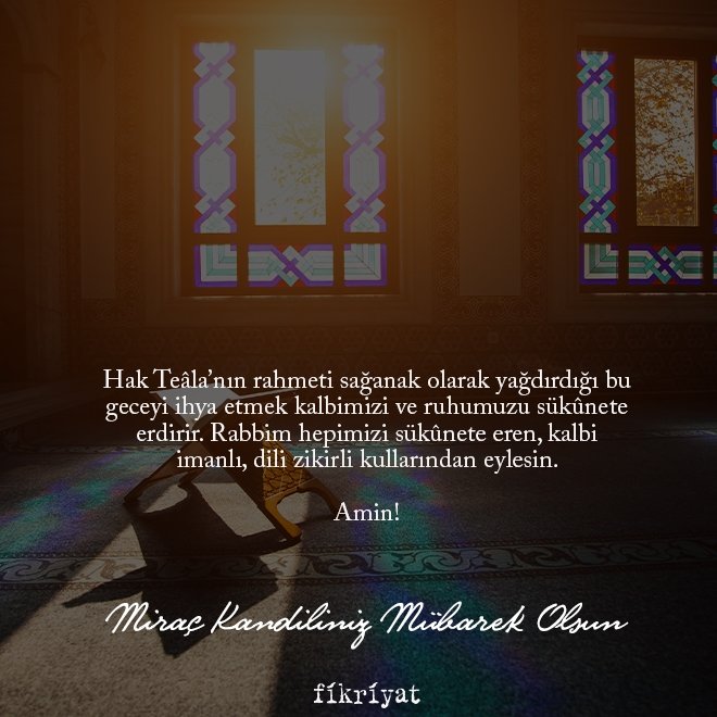 Miraç Kandili mesajları ve sözleri 2022: Anlamlı, dualı, resimli, kısa ve uzun Miraç Kandili mesajları