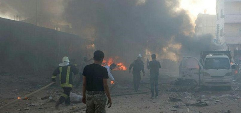 10 KILLED IN BOMB EXPLOSION IN IDLIB PROVINCE IN SYRIA