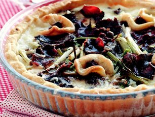 Kavurmalı Ve Pastırmalı Tart