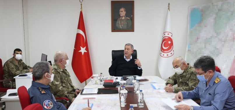 TURKISH DEFENSE CHIEF DENOUNCES ASSAD REGIME’S ‘MEANINGLESS’ STATEMENT