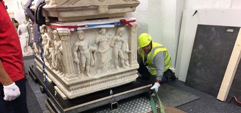 ANCIENT ‘SARCOPHAGUS OF HERACLES’ READY TO BE RETURNED TO TURKEY