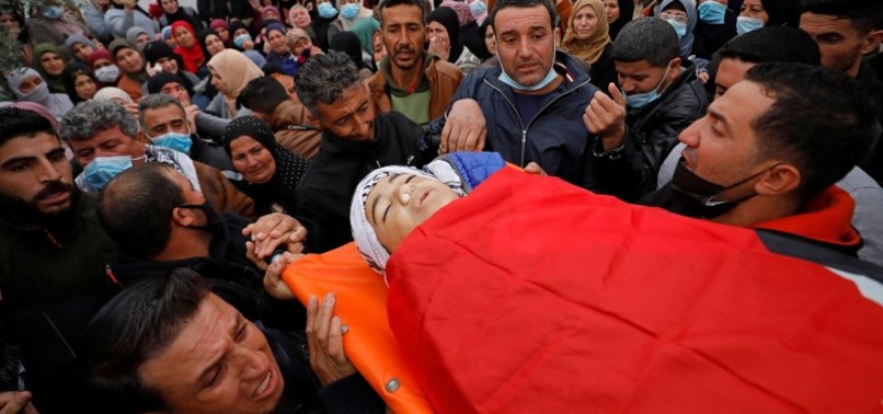 PALESTINIAN TEEN SHOT DEAD BY ISRAELI FORCES IN OCCUPIED WEST BANK