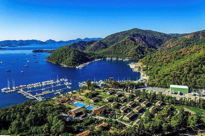 Göcek gives you opportunity to have holiday surrounded by natural beauty