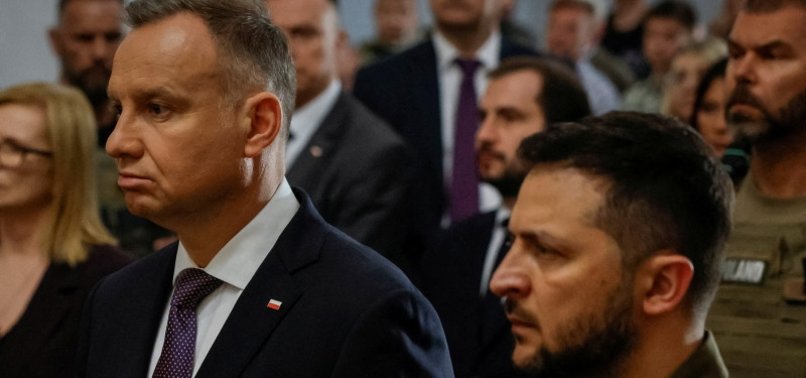 POLISH LEADER ANDRZEJ DUDA PROMISES UKRAINE HELP WITH GRAIN TRANSIT AMID DISPUTE