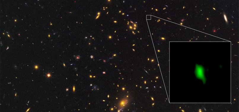 OXYGEN PRESENCE IN DISTANT GALAXY SHEDS LIGHT ON EARLY UNIVERSE