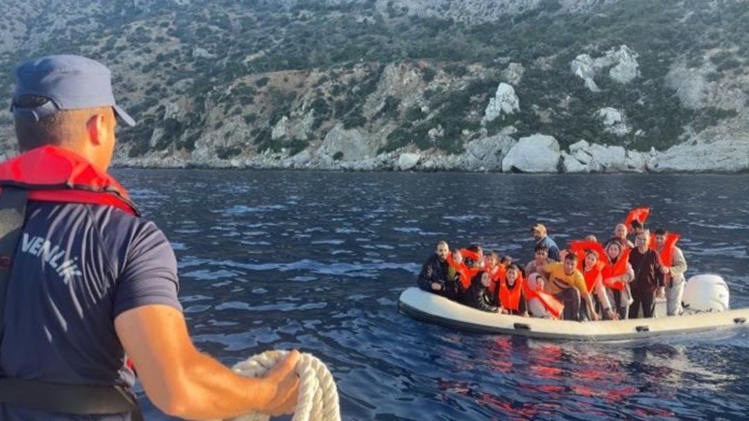 MUĞLA’DA KAÇAK GÖÇMEN OPERASYONU