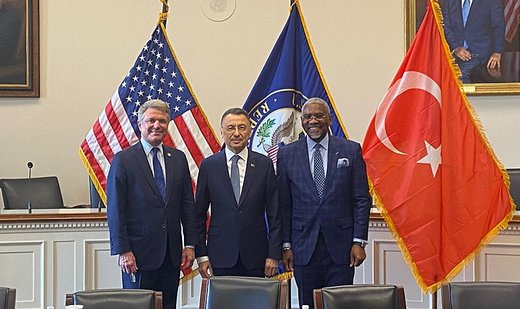 Turkish parliament official holds talks in U.S.