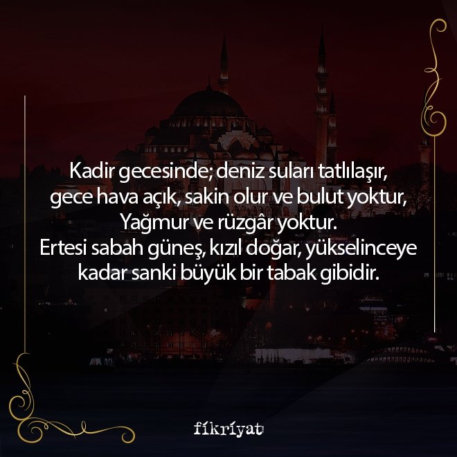 KADİR GECESİ OLDUĞU NASIL ANLAŞILIR?
