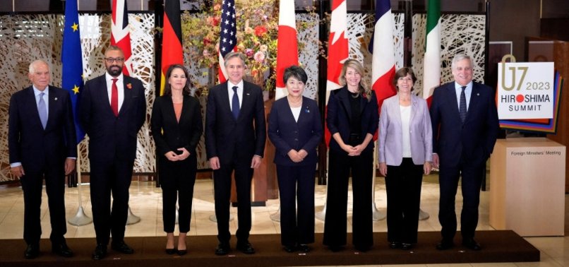 G-7 TOP DIPLOMATS CALL FOR URGENT ACTION ON HUMANITARIAN CRISIS IN GAZA