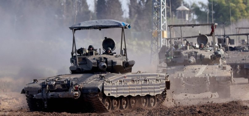 SEVERAL INJURED AS ISRAELI TANKS TARGET VICINITY OF HOSPITAL IN SOUTHERN GAZA