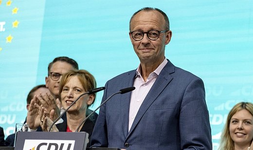 German centre-right European election winners, far-right AfD second