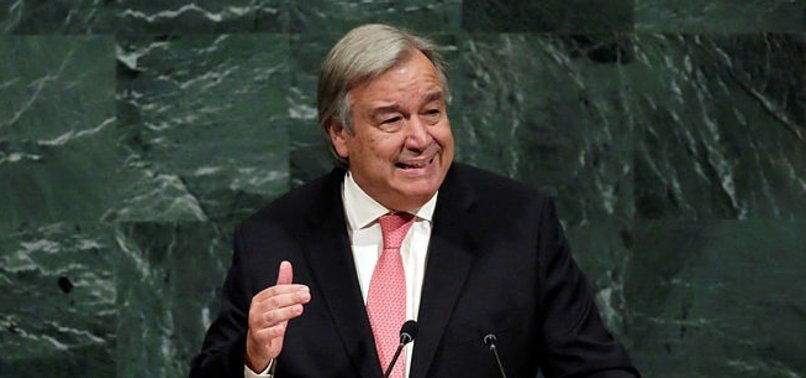 THE WORLD IN TROUBLE AND FACES GRAVE CHALLENGES, UN CHIEF SAYS