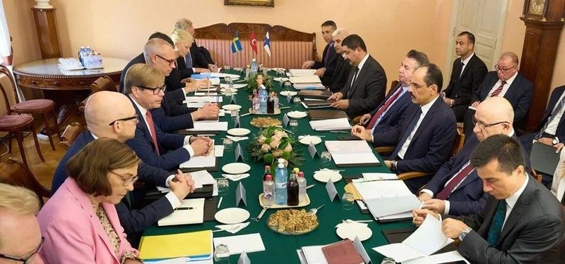 Finland, Sweden, Türkiye hold talks to address Ankara's legitimate concerns
